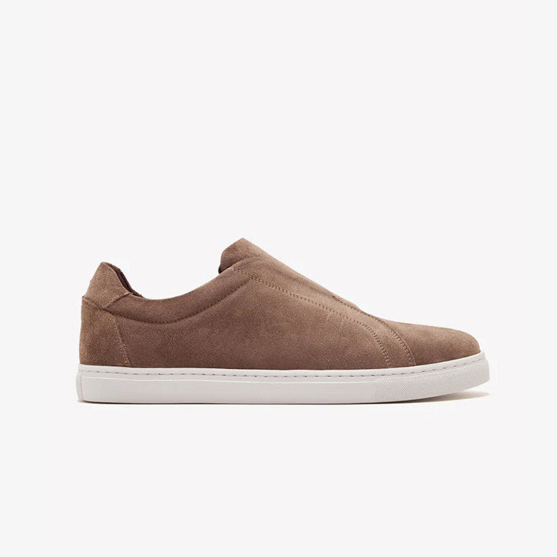 Men's Retro Sport Sneakers in Espresso Brown - Relient