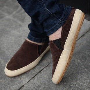Men's Canvas Sneakers in Espresso Brown - Relient