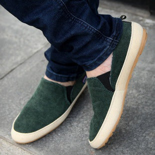 Men's Canvas Sneakers in Forest Green - Relient