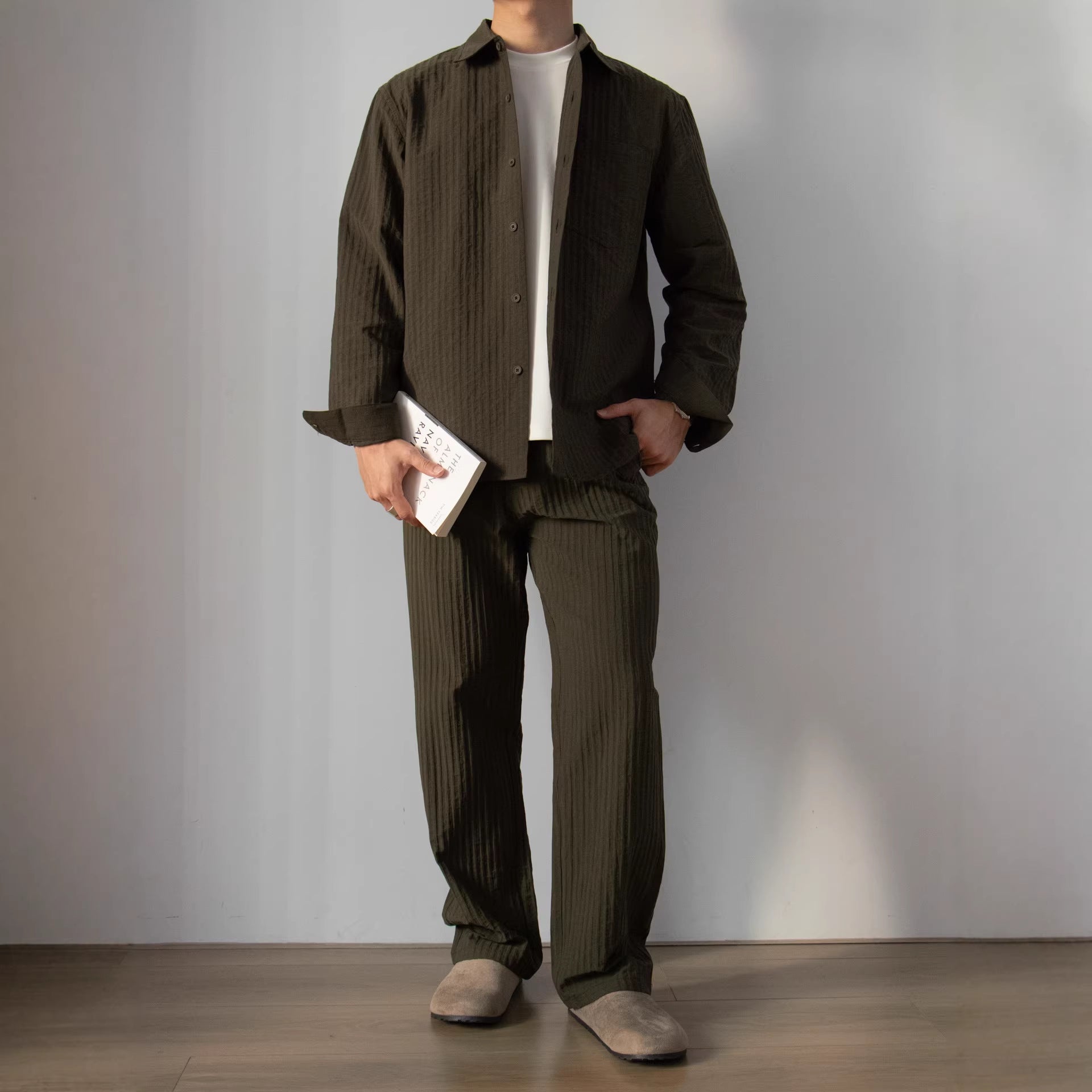 Men's Two-Piece Cardigan Set - Relient (view 5)