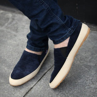 Men's Canvas Sneakers in Midnight Navy - Relient
