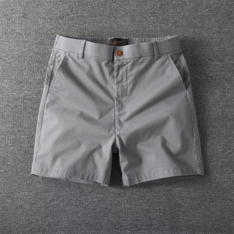 Men's Slim Fit Cargo Shorts in Fog Gray - Relient