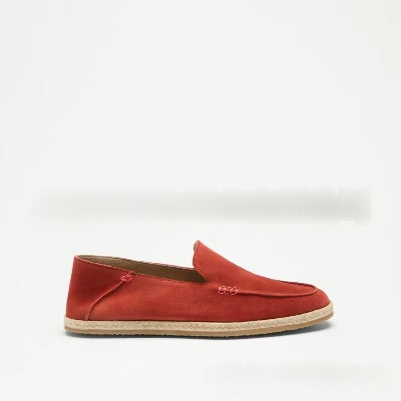 Men's Big & Tall Loafers in Crimson Red - Relient