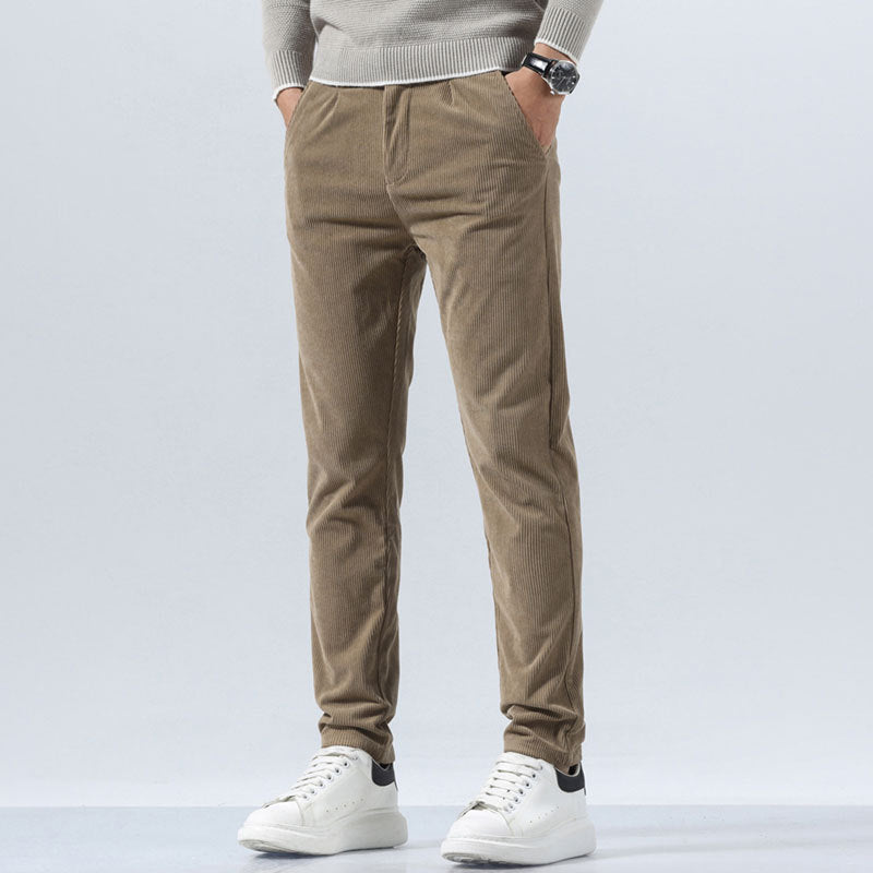 Men's Corduroy Pants in Khaki - Relient