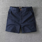 Men's Slim Fit Cargo Shorts in Ocean Blue - Relient