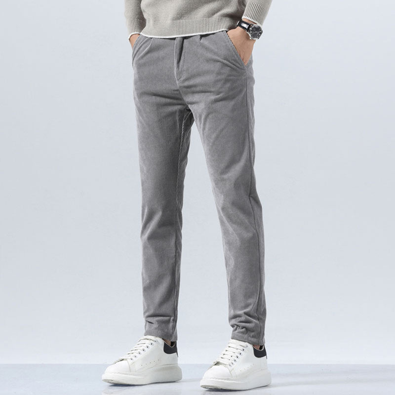 Men's Corduroy Pants in Fog Gray - Relient