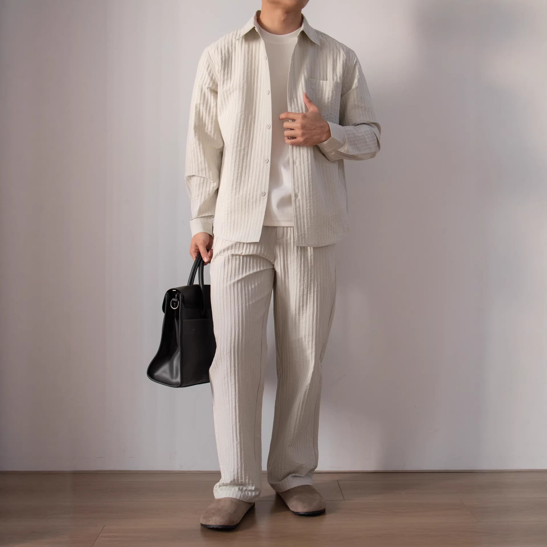 Men's Two-Piece Cardigan Set - Relient (view 1)