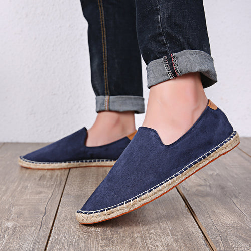 Men's Canvas Loafers in Midnight Navy - Relient