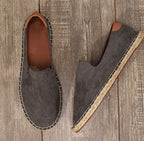 Men's Canvas Loafers in Slate Gray - Relient