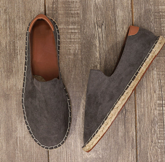 Men's Canvas Loafers in Slate Gray - Relient