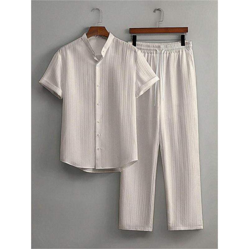 Men's Business Casual Set in Ivory - Relient