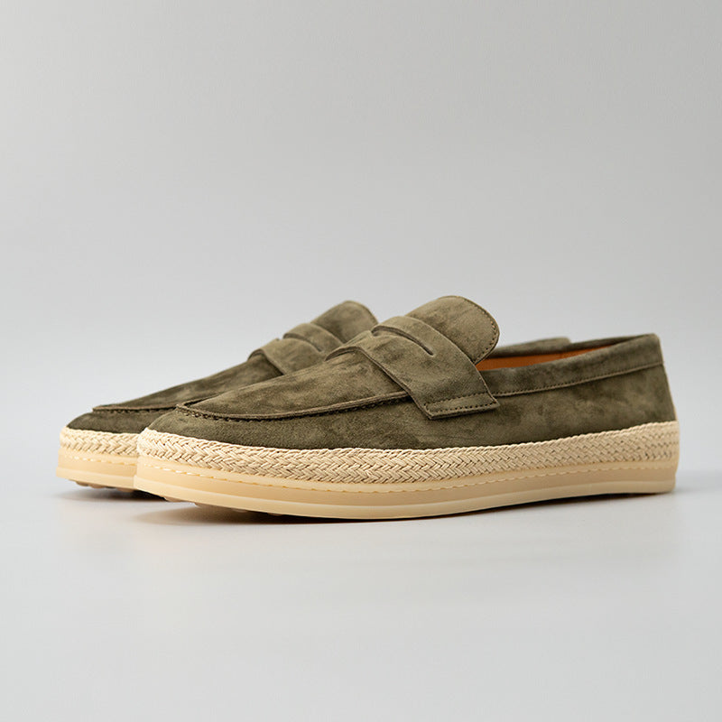 Men's Suede Wedge Shoes - Relient (view 2)