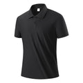 Men's Quick-Dry Polo Shirt in Jet Black - Relient