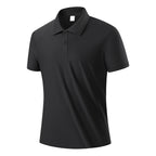 Men's Quick-Dry Polo Shirt in Jet Black - Relient