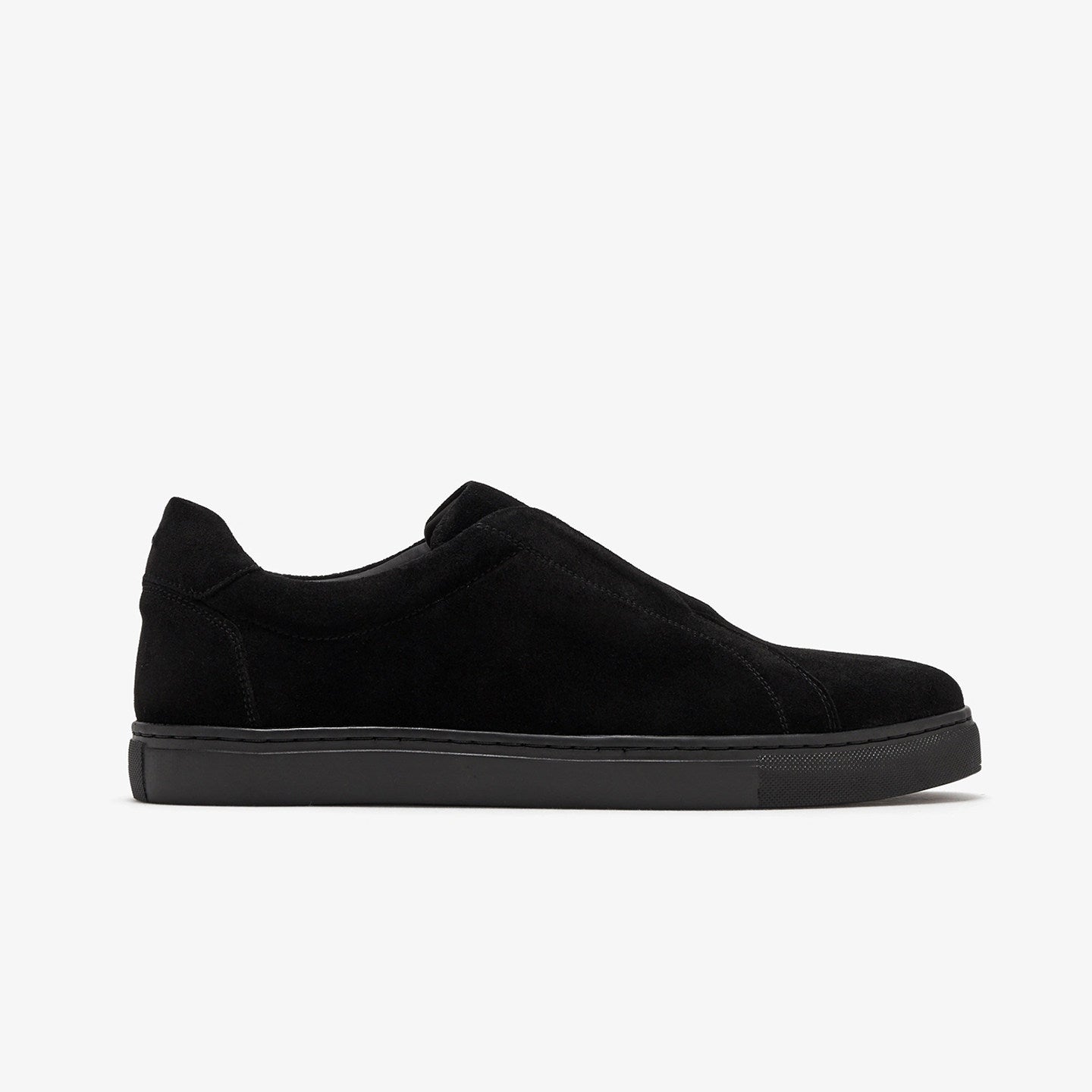 Men's Retro Sport Sneakers in Jet Black - Relient